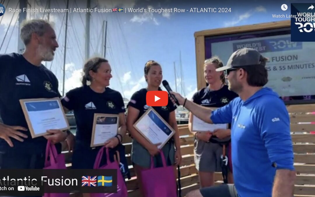 Poplar members Annika and Molly rowed across the Atlantic