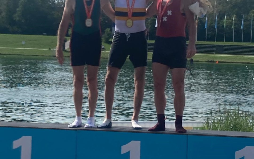 More medals for Bob Milligan at the Euro Masters Regatta