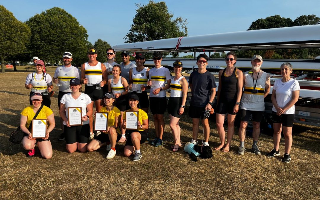 Poplar Rowing Club made a splash at the Danson Dashes