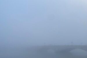 Fog over the river at Putney
